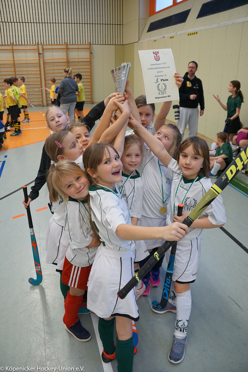 Mädchen D - 3. Platz beim Hallenabschlussturnier 2019 